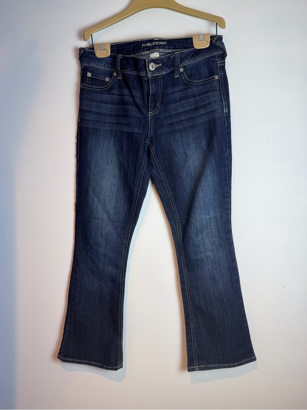 Maurices Dark Blue Bootcut Jeans